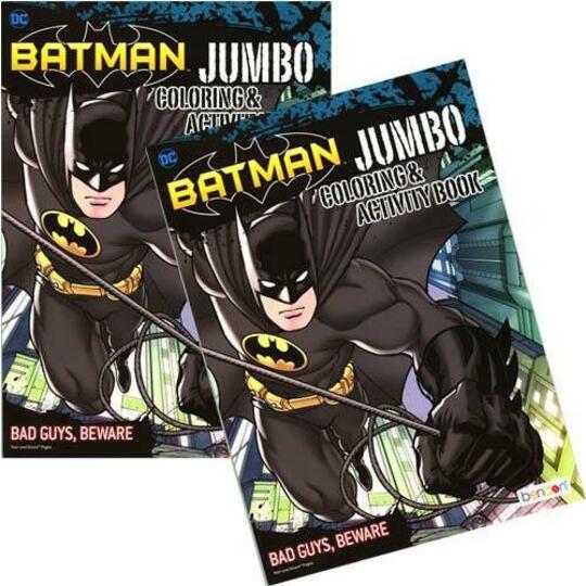 Libro de Colorear Batman Jumbo 96 Páginas - La Novia de Villa
